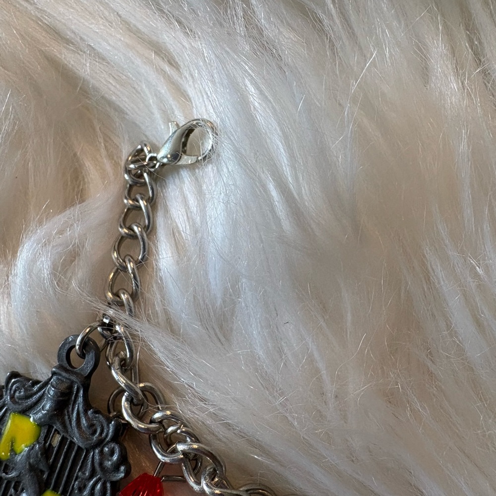 Harry Potter Hogwarts House Charm Bracelet in Multicolor - Picture 7 of 9